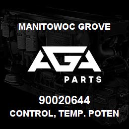90020644 Manitowoc Grove CONTROL, TEMP. POTENTIOMETER | AGA Parts