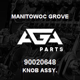 90020648 Manitowoc Grove KNOB ASSY. | AGA Parts