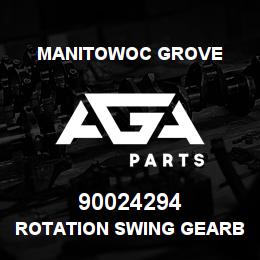90024294 Manitowoc Grove ROTATION SWING GEARBOX ASSY. | AGA Parts