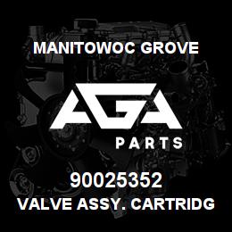 90025352 Manitowoc Grove VALVE ASSY. CARTRIDGE | AGA Parts