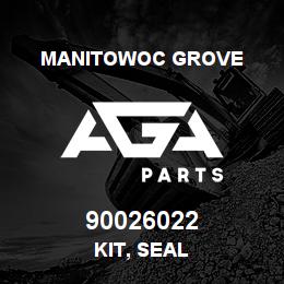 90026022 Manitowoc Grove KIT, SEAL | AGA Parts