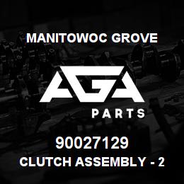 90027129 Manitowoc Grove CLUTCH ASSEMBLY - 2 SPEED FAN | AGA Parts