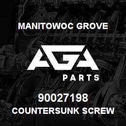 90027198 Manitowoc Grove COUNTERSUNK SCREW | AGA Parts
