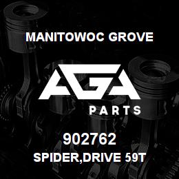 902762 Manitowoc Grove SPIDER,DRIVE 59T | AGA Parts