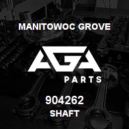 904262 Manitowoc Grove SHAFT | AGA Parts