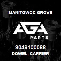 9049100088 Manitowoc Grove DOWEL, CARRIER | AGA Parts