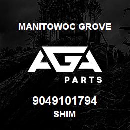 9049101794 Manitowoc Grove SHIM | AGA Parts