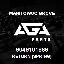 9049101866 Manitowoc Grove RETURN (spring) | AGA Parts