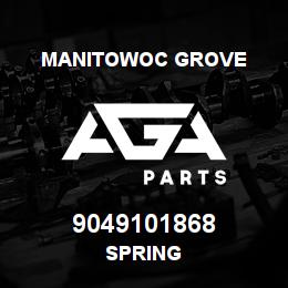 9049101868 Manitowoc Grove SPRING | AGA Parts