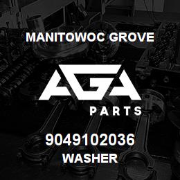 9049102036 Manitowoc Grove WASHER | AGA Parts