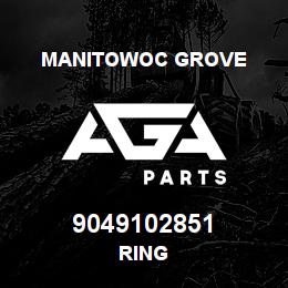 9049102851 Manitowoc Grove RING | AGA Parts