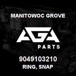 9049103210 Manitowoc Grove RING, SNAP | AGA Parts
