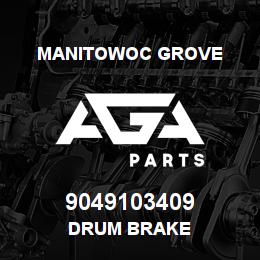 9049103409 Manitowoc Grove DRUM BRAKE | AGA Parts