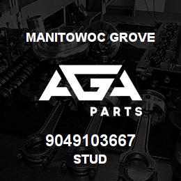 9049103667 Manitowoc Grove STUD | AGA Parts