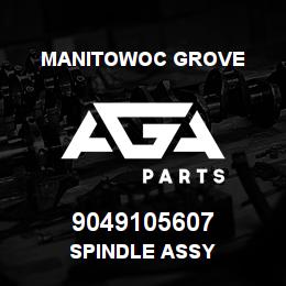 9049105607 Manitowoc Grove SPINDLE ASSY | AGA Parts