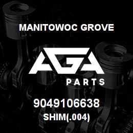 9049106638 Manitowoc Grove SHIM(.004) | AGA Parts
