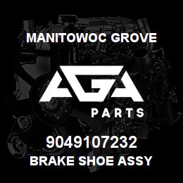 9049107232 Manitowoc Grove BRAKE SHOE ASSY | AGA Parts