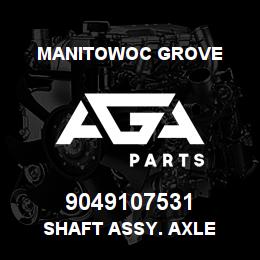 9049107531 Manitowoc Grove SHAFT ASSY. AXLE | AGA Parts