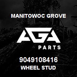9049108416 Manitowoc Grove WHEEL STUD | AGA Parts