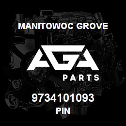 9734101093 Manitowoc Grove PIN | AGA Parts