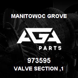 973595 Manitowoc Grove VALVE SECTION ,1 | AGA Parts