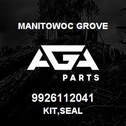 9926112041 Manitowoc Grove KIT, SEAL | AGA Parts