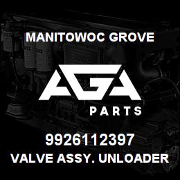 9926112397 Manitowoc Grove VALVE ASSY. UNLOADER | AGA Parts