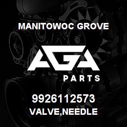 9926112573 Manitowoc Grove VALVE, NEEDLE | AGA Parts