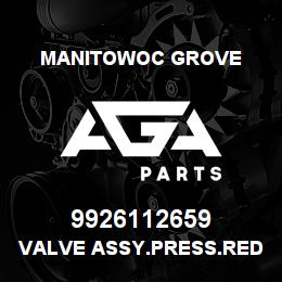 9926112659 Manitowoc Grove VALVE ASSY.PRESS.REDUC/1200PSI | AGA Parts