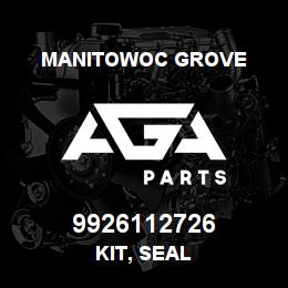 9926112726 Manitowoc Grove KIT, SEAL | AGA Parts