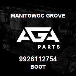 9926112754 Manitowoc Grove BOOT | AGA Parts