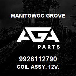 9926112790 Manitowoc Grove COIL ASSY. 12 V.. | AGA Parts