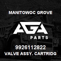 9926112822 Manitowoc Grove VALVE ASSY. CARTRIDGE 12 V.. | AGA Parts