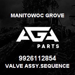 9926112854 Manitowoc Grove VALVE ASSY.SEQUENCE @ 2000 PSI | AGA Parts