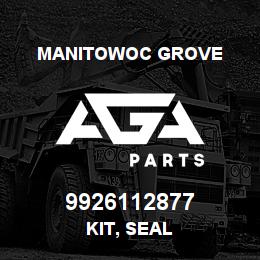 9926112877 Manitowoc Grove KIT, SEAL | AGA Parts