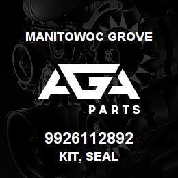 9926112892 Manitowoc Grove KIT, SEAL | AGA Parts