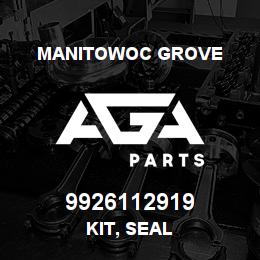 9926112919 Manitowoc Grove KIT, SEAL | AGA Parts
