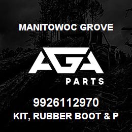 9926112970 Manitowoc Grove KIT, RUBBER BOOT & PAD | AGA Parts