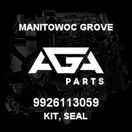 9926113059 Manitowoc Grove KIT, SEAL | AGA Parts