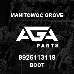 9926113119 Manitowoc Grove BOOT | AGA Parts
