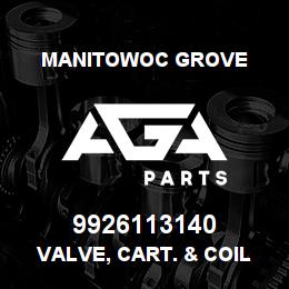 9926113140 Manitowoc Grove VALVE, CART. & COIL ASSY. 12 V.. | AGA Parts
