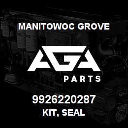9926220287 Manitowoc Grove KIT, SEAL | AGA Parts