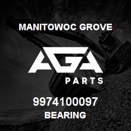 9974100097 Manitowoc Grove BEARING | AGA Parts