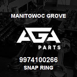 9974100266 Manitowoc Grove SNAP RING | AGA Parts
