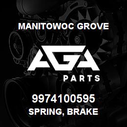 9974100595 Manitowoc Grove SPRING, BRAKE | AGA Parts