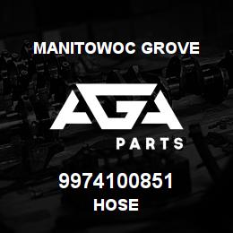 9974100851 Manitowoc Grove HOSE | AGA Parts