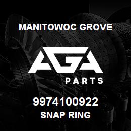 9974100922 Manitowoc Grove SNAP RING | AGA Parts