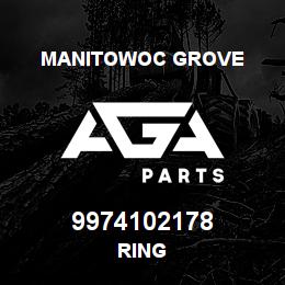 9974102178 Manitowoc Grove RING | AGA Parts