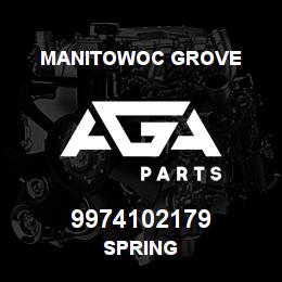 9974102179 Manitowoc Grove SPRING | AGA Parts