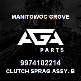 9974102214 Manitowoc Grove CLUTCH SPRAG ASSY. BRAKE | AGA Parts